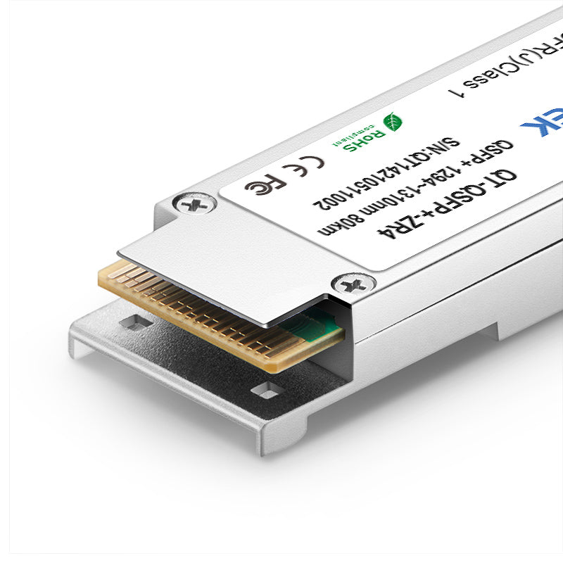 Generic QSFP-40G-ZR4 Compatible 40GBASE-ER4 QSFP+ 1310nm 80km Optical Transceiver Module