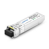 Dell GP-SFP-10GBX-U-80 Compatible 10GBASE-BX80-U BiDi SFP+ 1490nm-TX/1550nm-RX 80km DDM LC SMF Transceiver
