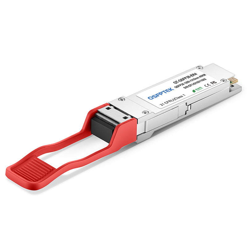 H3C QSFP-100G-ER4-SM1310 100GBASE-ER4 40km 100G QSFP28 Transceiver Module