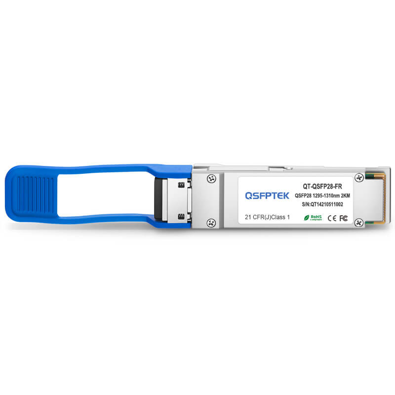 Cisco QSFP-100G-FR-S Compatible 100GBASE-FR QSFP28 Optical Transceiver Module - Single Lambda QSFP28 1310nm 2km