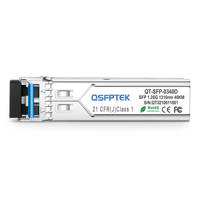 Dell PowerConnect SFP-EX1550-40 Compatible 1000BASE-EX SFP 1550nm 40km Optical Transceiver Module