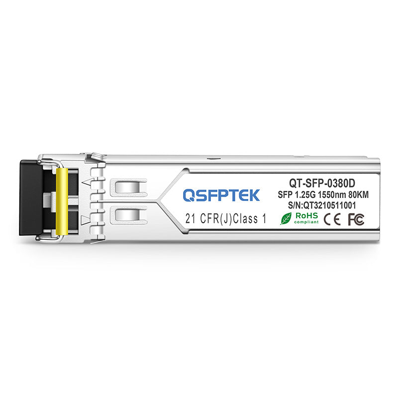 Cisco GLC-ZX-SM Compatible 1000BASE-ZX SFP 1550nm 80km Optical Transceiver Module