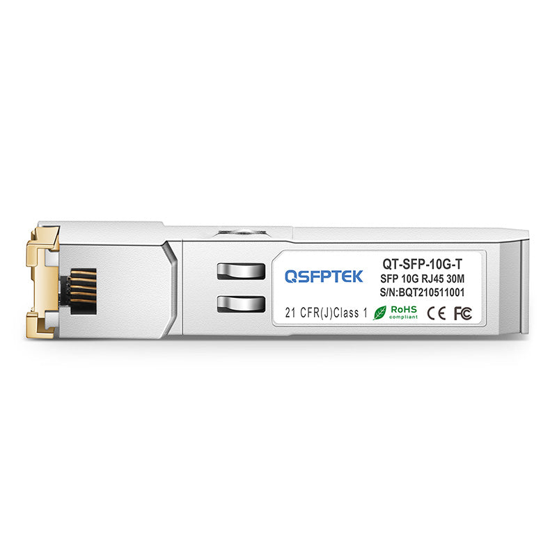 Cisco SFP-10G-T-S Compatible 10GBASE-T SFP+ Copper RJ-45 30m Transceiver Module