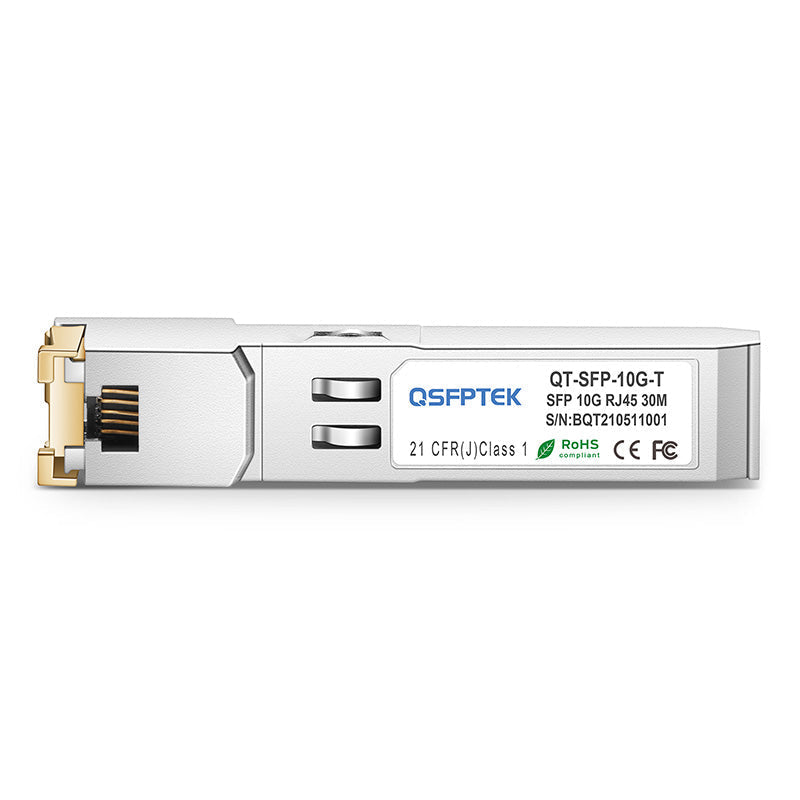 Ubiquiti UF-RJ45-10G-kompatibles 10GBASE-T-SFP+-Kupfer-RJ-45-30-m-Transceiver-Modul
