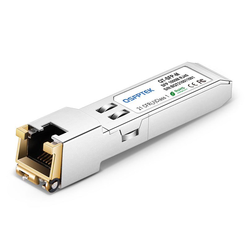 Juniper QFX-SFP-1GE-T Compatible 1000BASE-T SFP RJ45 100m Copper Transceiver Module