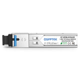 Dell Compatible 1000BASE-BX BiDi SFP 1310nm-TX/1550nm-RX 20km DOM SC SMF Transceiver Module