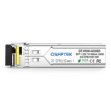 Dell SFP-GE-BX20-1550 Compatible 1000BASE-BX BiDi SFP 1550nm-TX/1310nm-RX 20km Transceiver Module