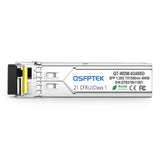 Cisco GLC-BX40-D Compatible 1000BASE-BX-D 1G BiDi SFP 1550nm-TX/1310nm-RX 40km DOM LC SMF Optical Transceiver Module