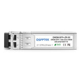 Transceptor óptico compatible de Cisco C19 DWDM-SFP10G-62.23 10G DWDM SFP+ 1562.23nm los 80km DOM LC SMF