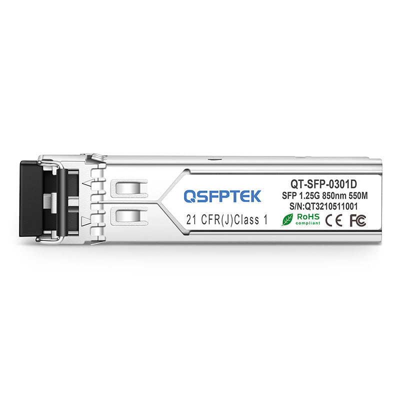 Juniper Networks EX-SFP-1GE-SX Compatible 1000BASE-SX SFP 850nm 550m Optical Transceiver Module