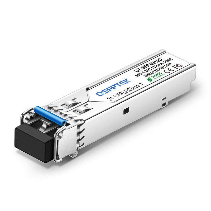 Cisco MGBLX1 Compatible 1000BASE-LX/LH SFP 1310nm 10km Optical Transceiver Module