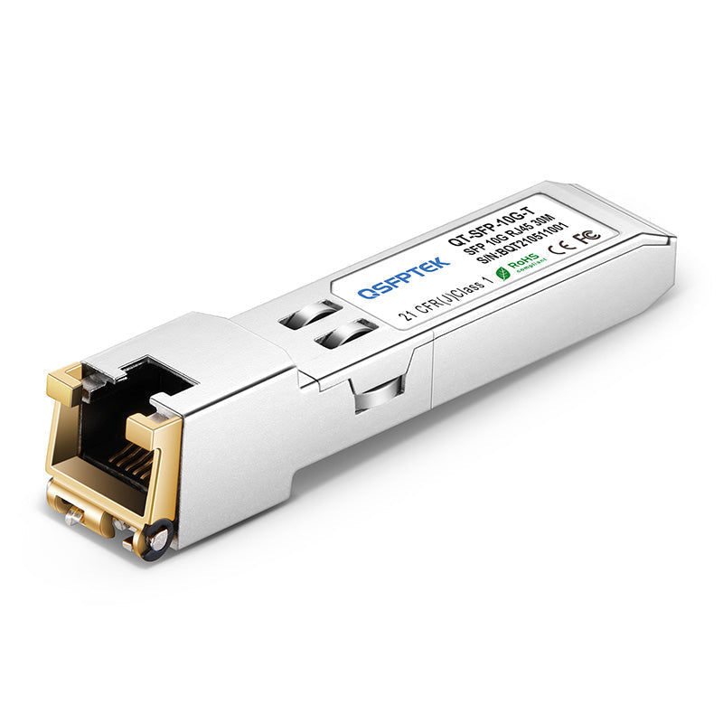 Ubiquiti UF-RJ45-10G 10Gbase-T SFP+ Transceiver – 10Gb Copper RJ45 To 30m